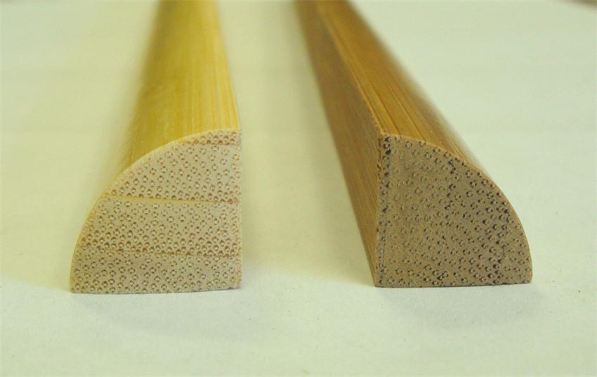 Bamboo Quarter Round Molding 8 Length